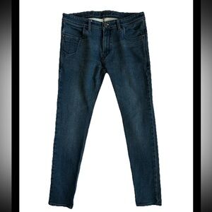 Pepe Skinny Jeans Dark Blue Denim w/Stretch Men’s 36x34